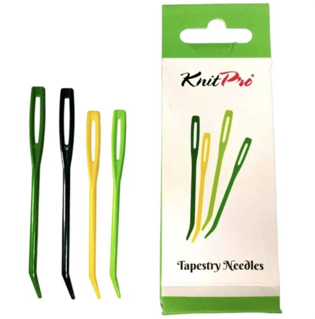 Plastikinės Knit Pro adatos 4 vnt.